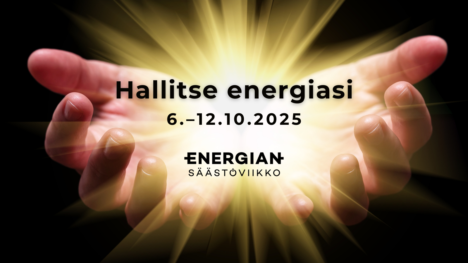 Energiansäästöviikko 2025 banneri Hallitse Energiasi